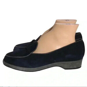 Stuart Weitzman Suede Loafer Size 10W